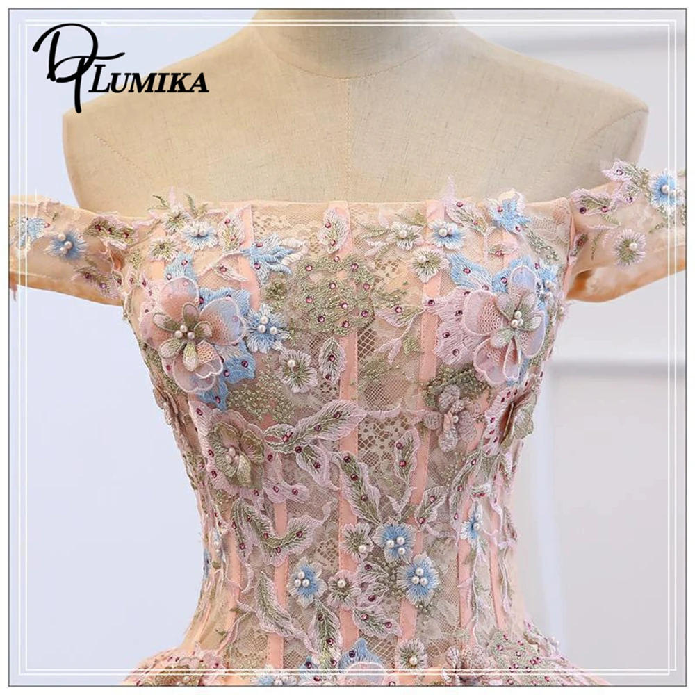 DTLumika Nude Pink Sweet 15-Kleid für Teenager, individuelle Größe, Quinceanera-Kleider mit Blumendetails, Hochzeits-Party-Kleider