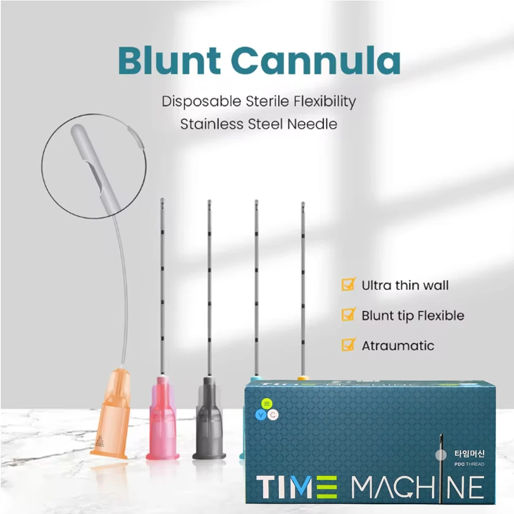 

20-50pcs Blunt Needle Supplier Canula For Injections Tip Cannula 18G 21G 22G 23G 25G 27G 30G25MM 50MM 70MM Tattoo