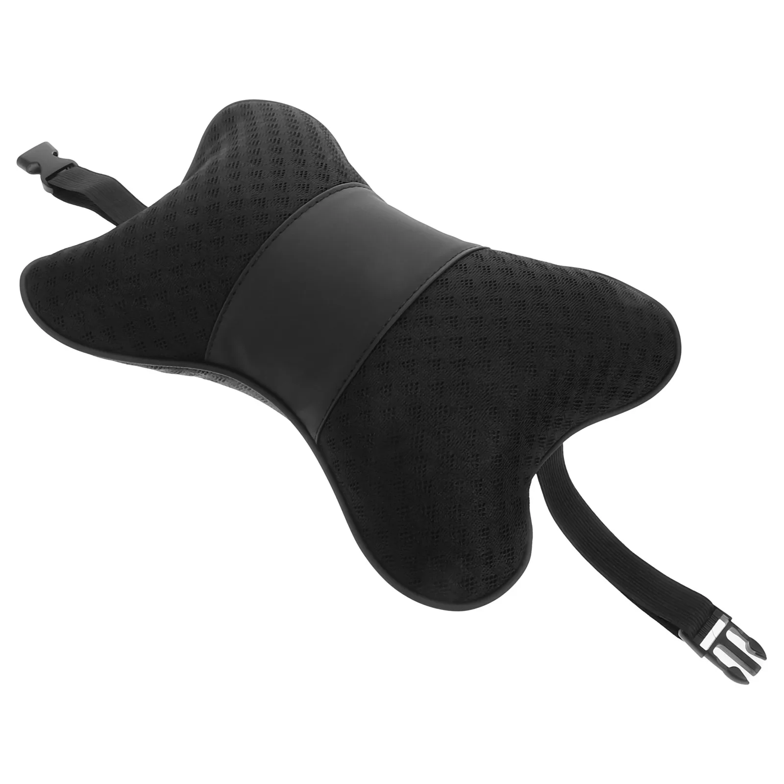 

Neck Pillow Headrest Support Cushion for Driving Seat Black Cool Ice Silk Durability Easy Clean Longterm