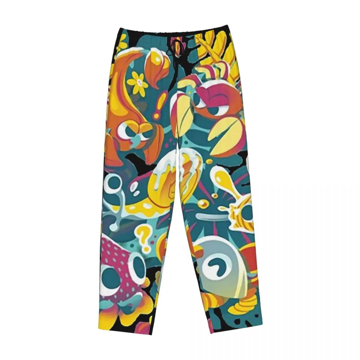 

Custom Bugsnax Women Pajama Pants Lounge Sleep Sleepwear Bottoms with Pockets