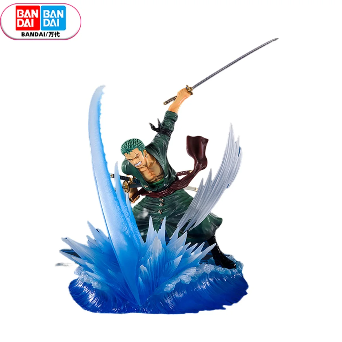 

Bandai Original One Piece Figuarts Zero EXTRA BATTLE FZ Roronoa Zoro Earlon Island Collection Model Toys Anime Gifts