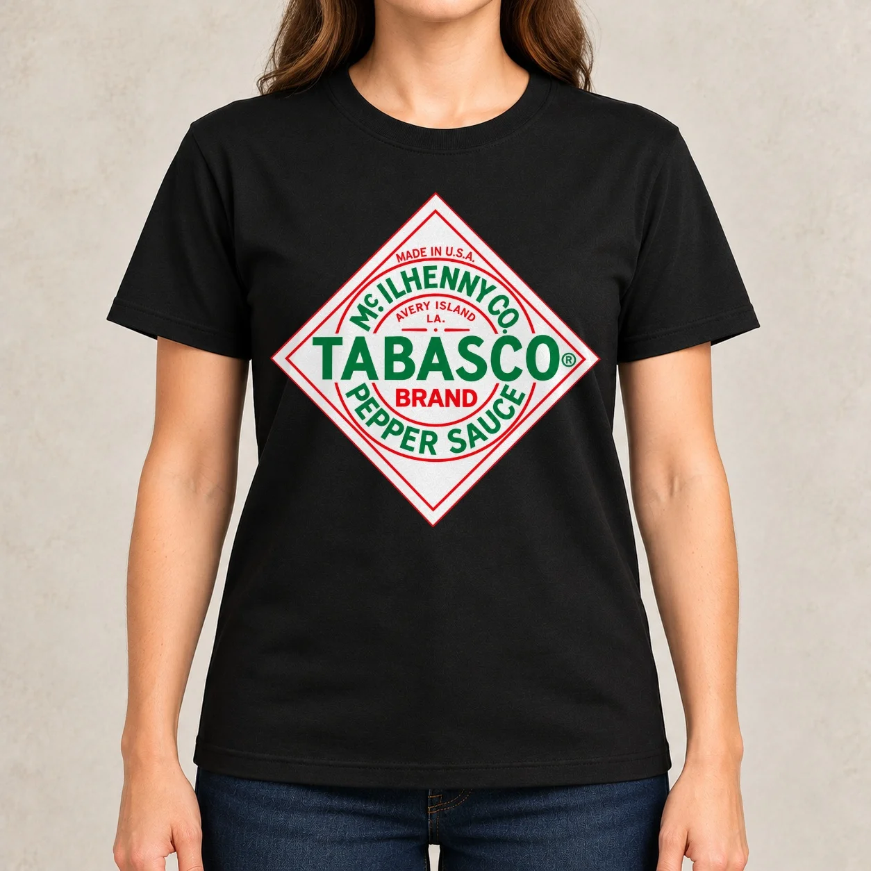 Tabasco Sauce Oversized Women T-Shirt animal print shirt for girls Blouse sublime t shirts for Women graphic