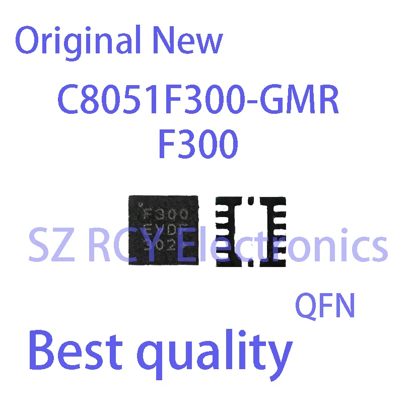 (2-5 PCS)NEW C8051F300-GMR C8051F300 F300 QFN IC Chip electronic