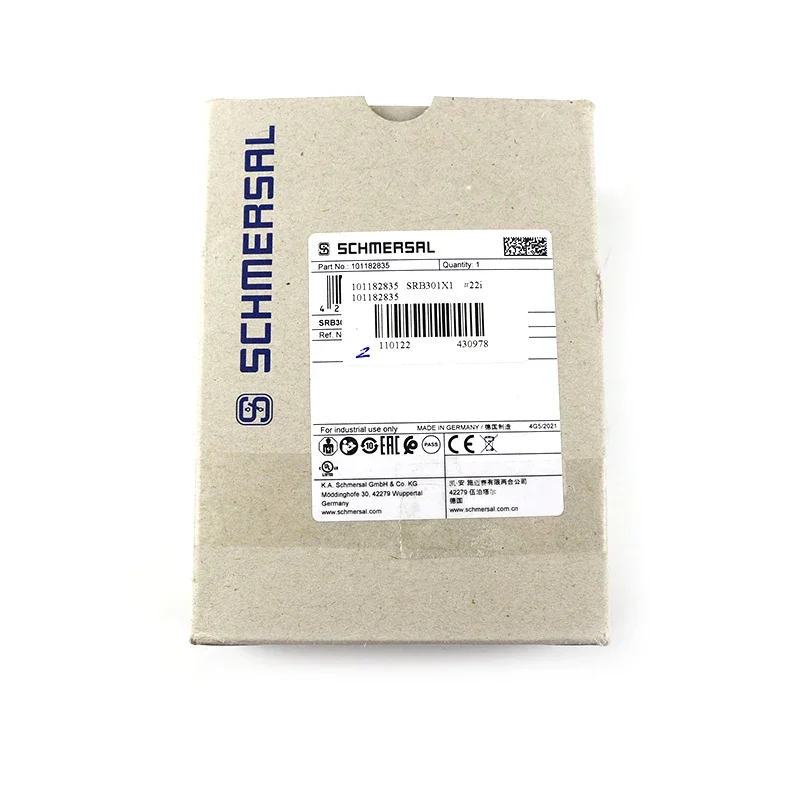 

Schmeisser safety relay SRB-301X1 delivery period is about 8 weeks new original SRB-301X1