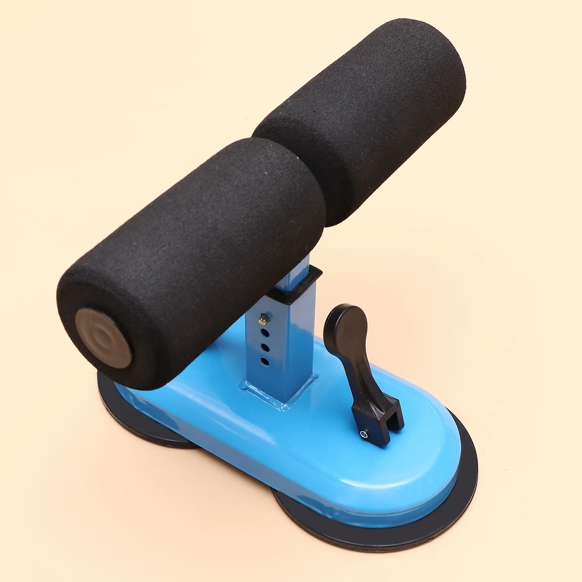 

Abdominal Machine Crunches Aid Blue Adjustable Sit for Men Women Waist Fat Reduction Home Fitness Belly Roll