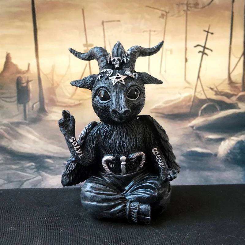 Linebarrel goat decoration home decor creative household new gift craft ornaments resin desktop statue indoor outdoor garden