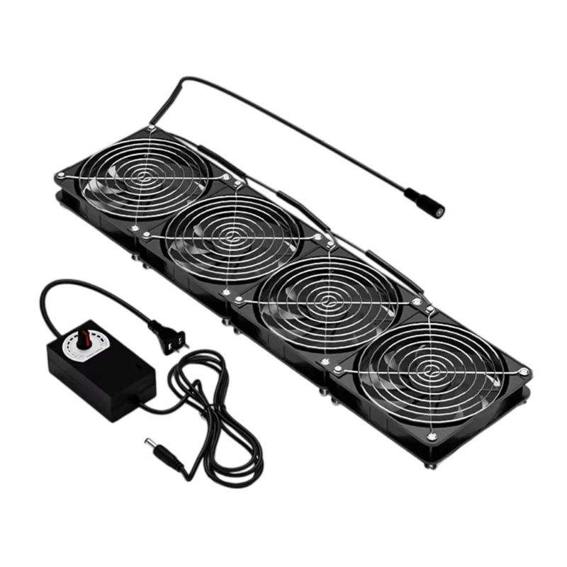  12CM External Case Fan With Oil Bearing 2800RPM Durability Plastic+ Metal Fan