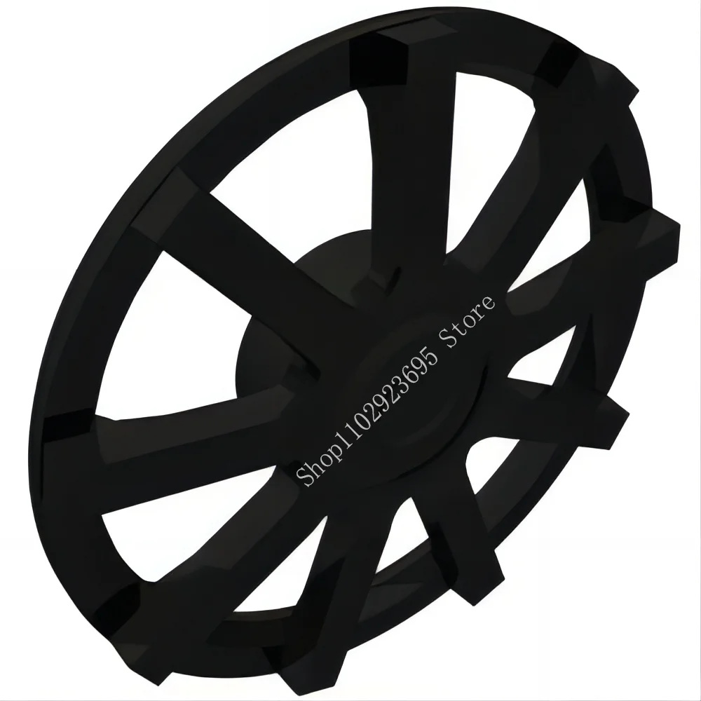 1PCS Buildings Blocks Wheel Rim 24 x 12 with Black Tyre Bulk Modular Technical MOC DIY child Toy Birthday Gift 72206 72210