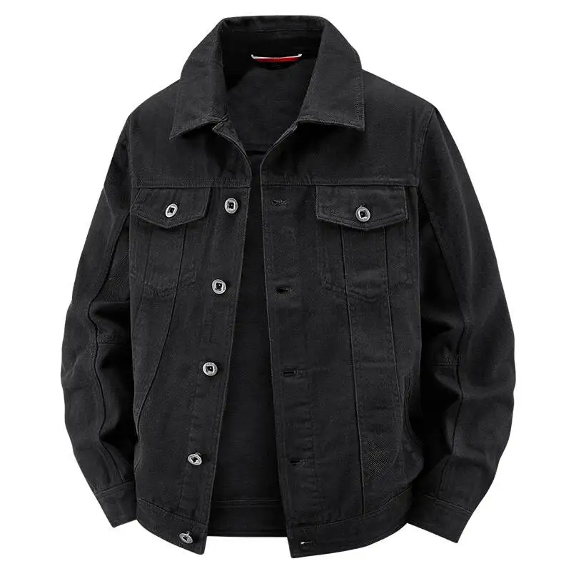 

Denim Men Retro Casual Slim Fit Men's Loose Corduroy Cotton Multi Pocket Workwear Fashion Jacket