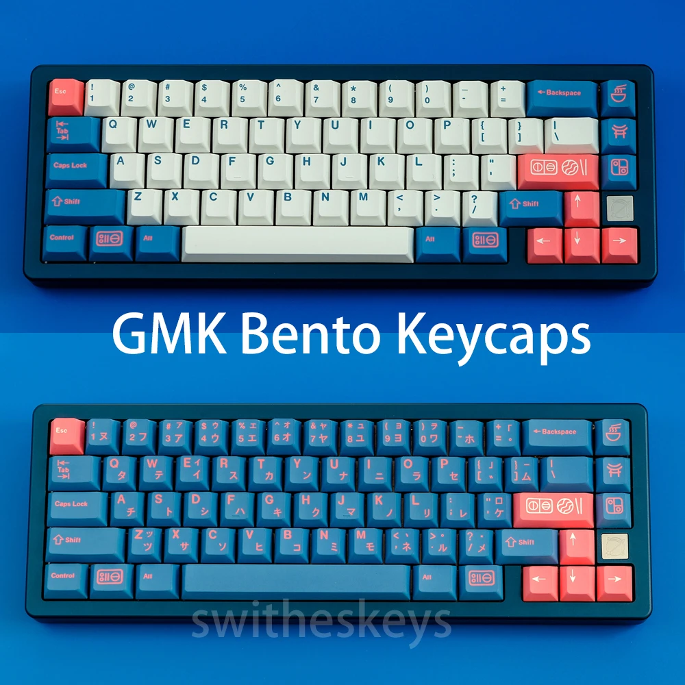 

GMK Bento Keycaps Japanese Cherry Profile PBT Dye Sublimation Mechanical Keyboard Keycap For MX Switch GK61/64/68/75/84/87/980