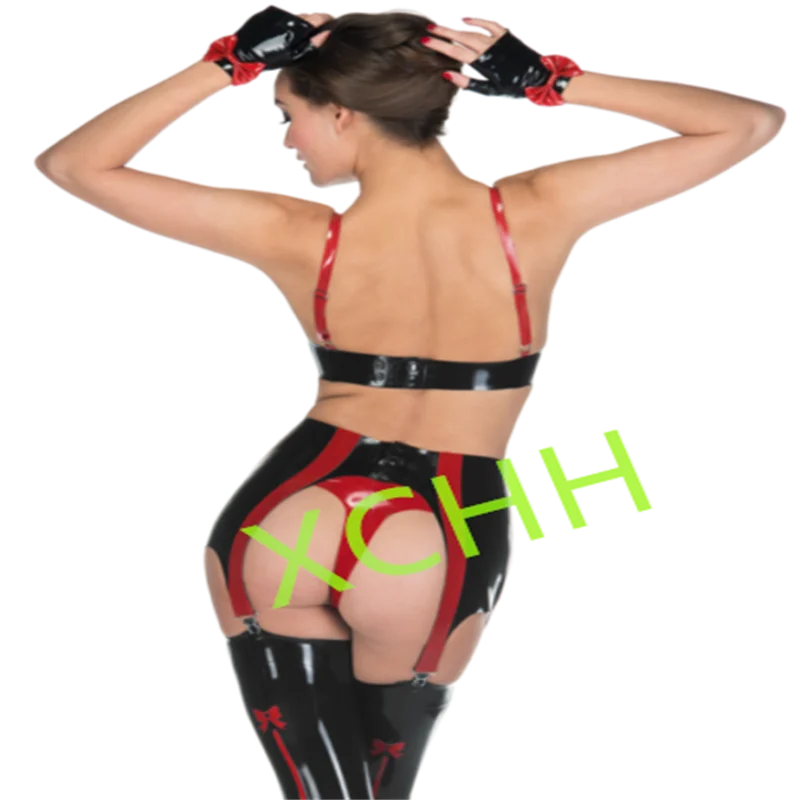 Cinturón de látex para mujer, pantalones cortos fetiche, ropa interior de goma, disfraces de cosplay, ropa de fiesta, hecho a medida