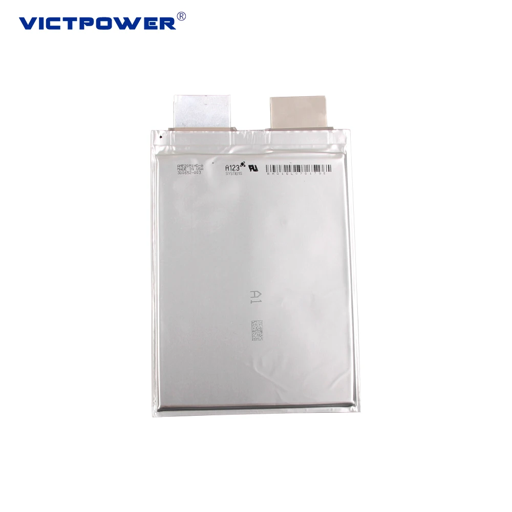 3PCS A123 lifepo4 battery cells 3.2V 20AH polymer batteries Lithium rechargeable batteries 20000mAh for 48V Electric vehicle