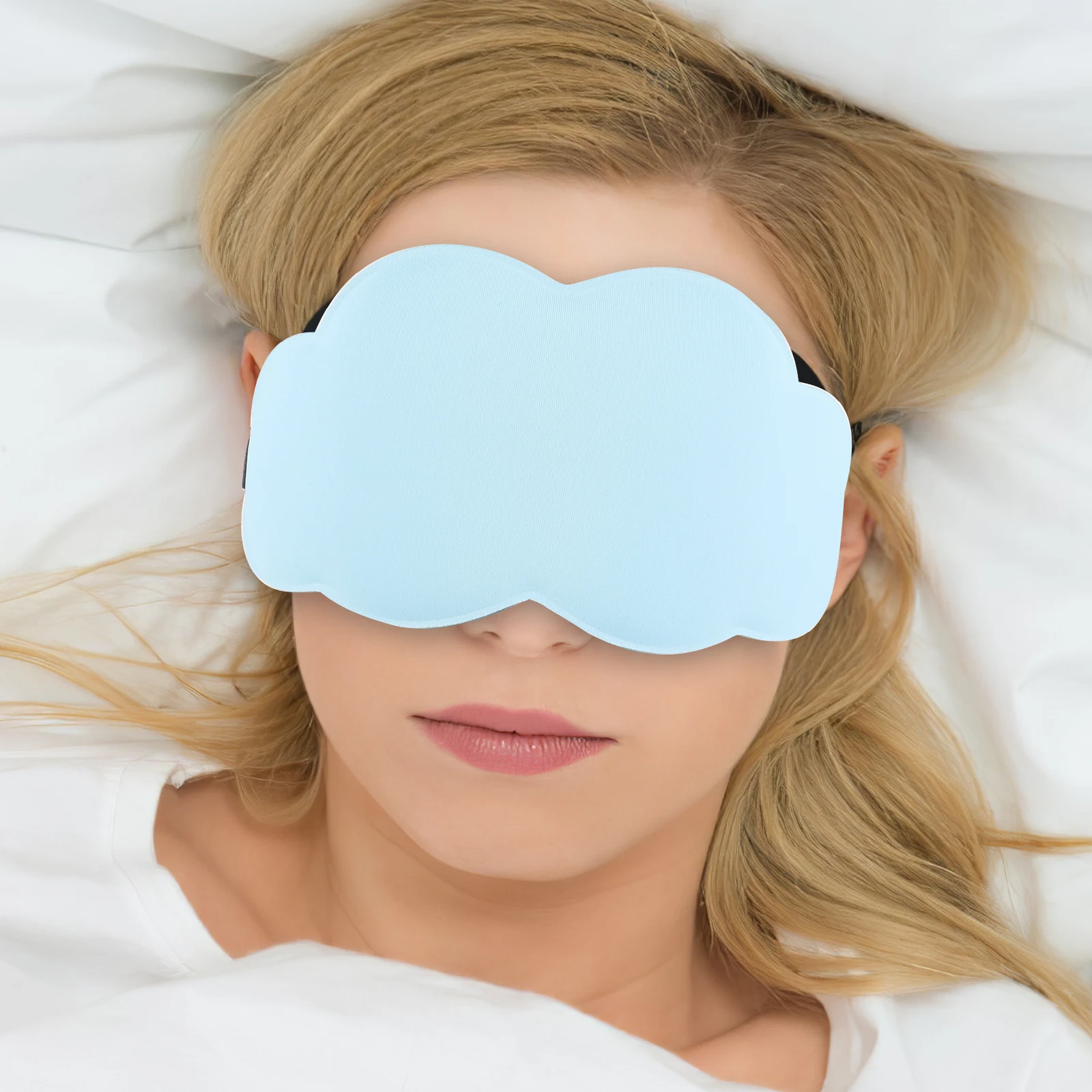 

3D Stereo Eye Mask Sleep Masks for Women Men Blackout Elastic Soft Comfortable Breathable Travel Nap Gift Stress Relief Durable
