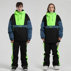 2025 Nieuwe Skipak Winter Outdoor Sport Snowboardjack Mannen Verdikte Warme Ski Sets Vrouwen Winddichte Waterdichte Sneeuwbroek