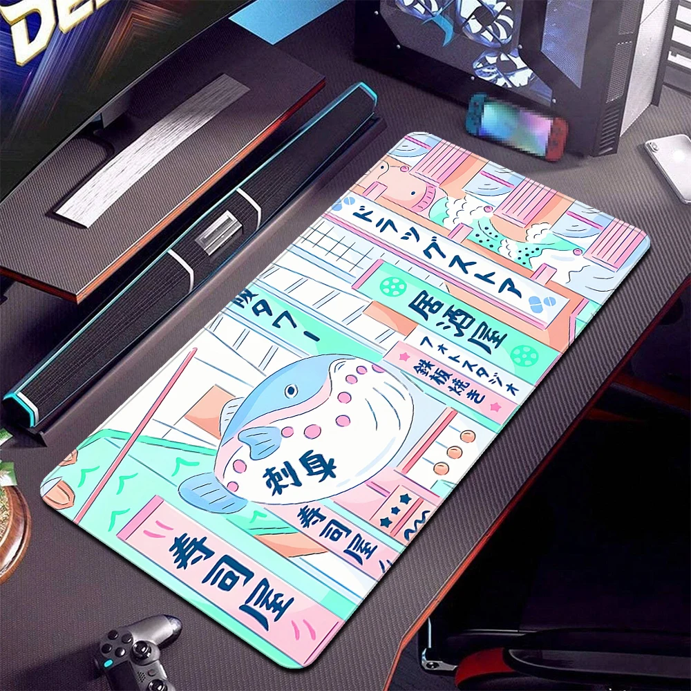 Gamer Mouse Pad Office Non-Slip Large Gaming Mousepad Game Professional Premium Rubber Computer Mouse Mat Locking Edge Desk Mat