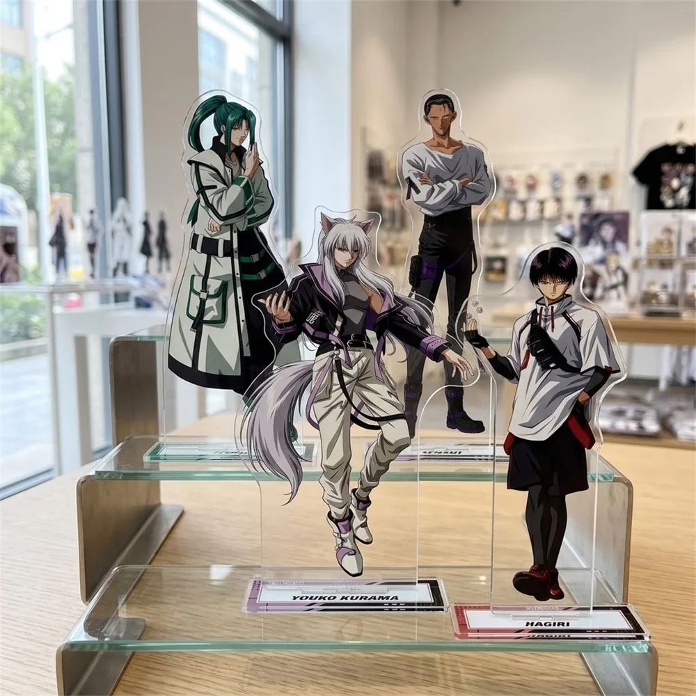 15CM Anime Yu Yu Hakusho Acrylic Keychain Stand Model Ornament Accessories Goods Christmas Gifts