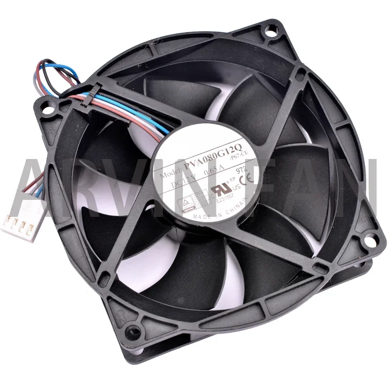 PVA080G12Q 8cm 8025 12V 0.65A CPU Strong Wind Cooling Fan