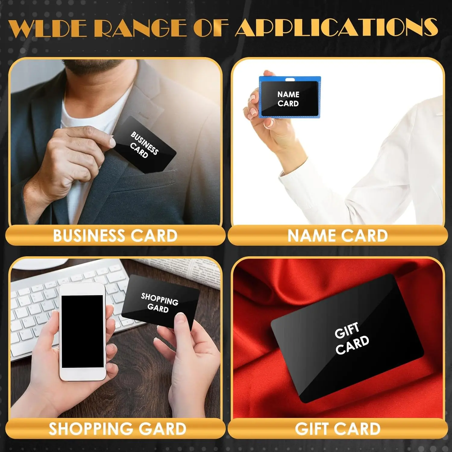 50/250 stuks lasergravure blanks aluminium plaat lasergravure visitekaartje multifunctionele doe-het-zelf cadeaukaarten 86 x 54 x 0,21 mm