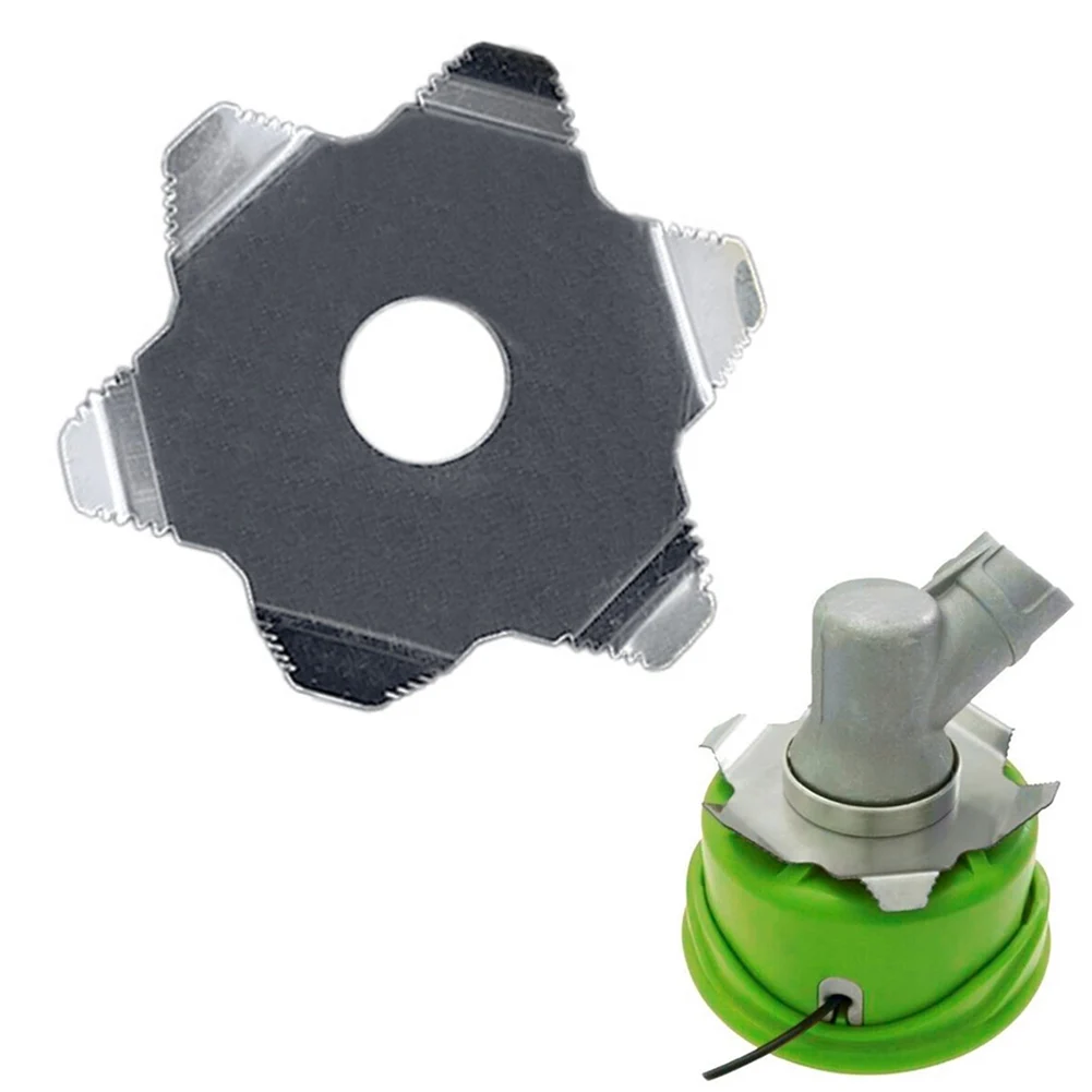 

1pc Brush Cutter Blades Lawn Mower Trimmer Head Weeds Blade Cutter Replacement Parts For CG94 Disc Electric Mower Anti-Winding