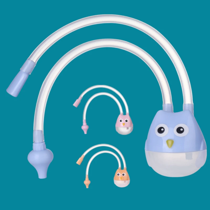 Nasal Aspirator Infant Suction Snot Nose Cleaner Baby Mouth Suction  Anti-reflux Silicone Suction Pipe Baby Health Care