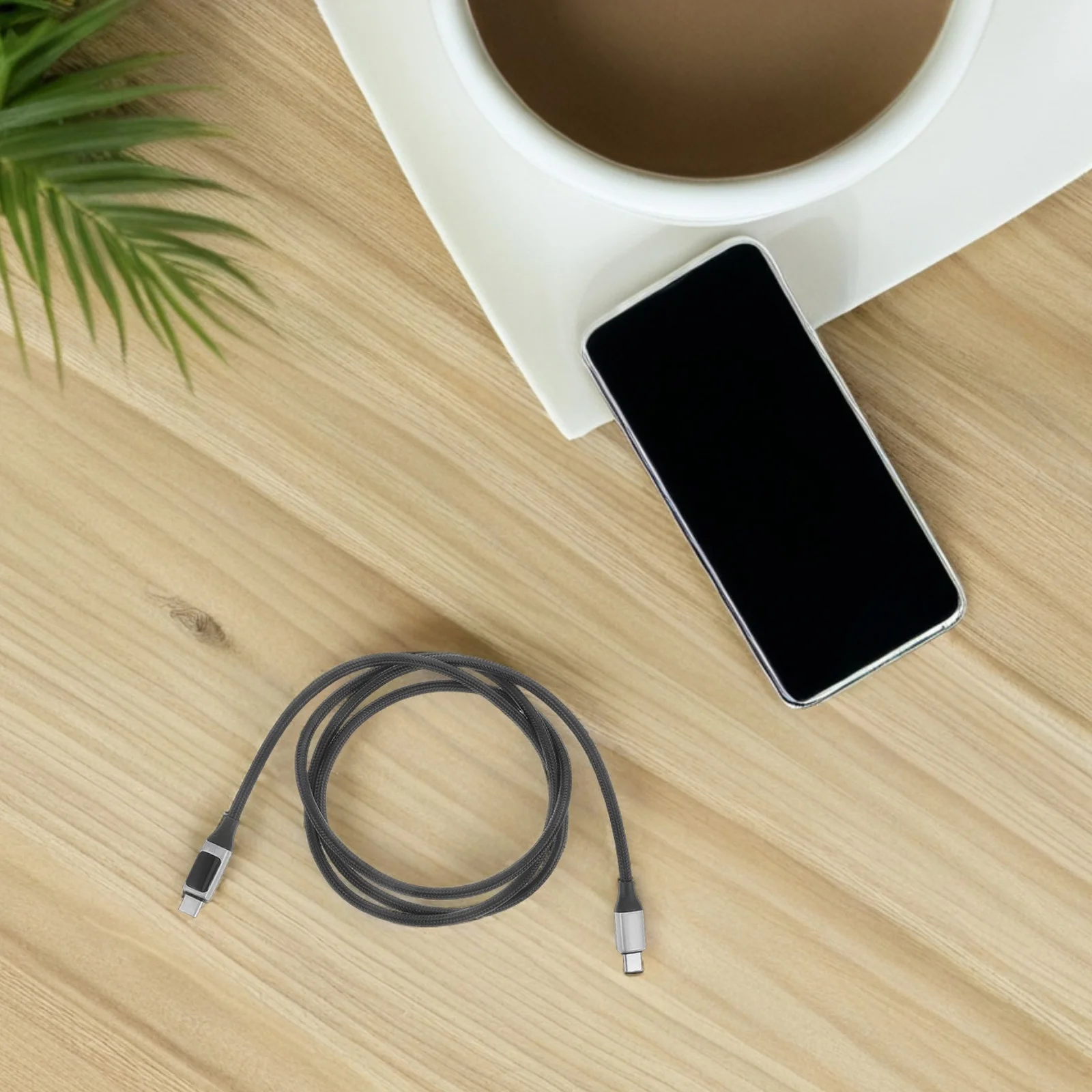 

Digital Display USB-C Charging Cord 100W High Power Type-C Cable Fast Charge for Mobile Tablets Car Use Fast Charge USB C Cable