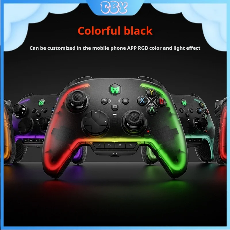 

Rainbow 2pro Gamepad Type-C Interface Vibration Super Endurance Hall Trigger Supports Pc Apple Phone Switch Android Phone