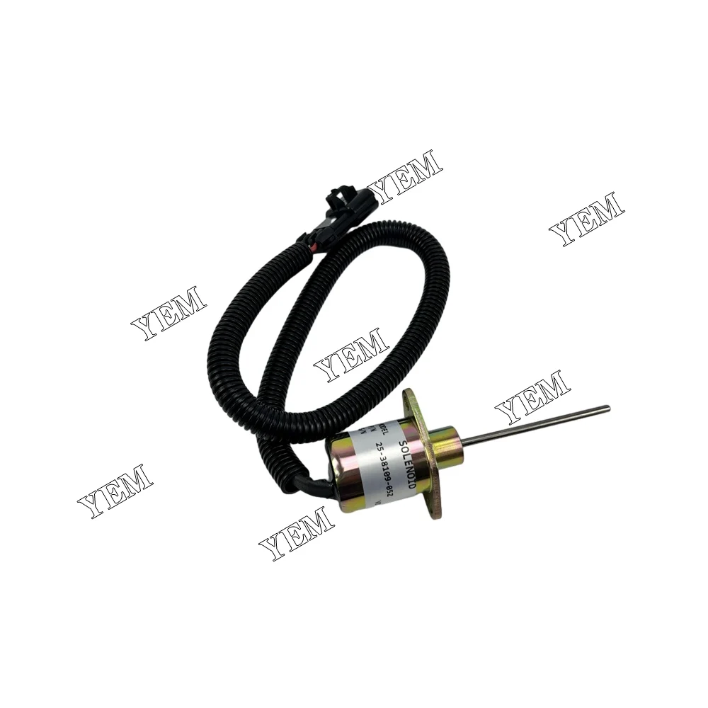 New V2203 Solenoid Valve 12V YK180E12V 25-38109-05Z 25-38109-05S 1503ES-12A5SUC9SCG28 For Kubota Engine