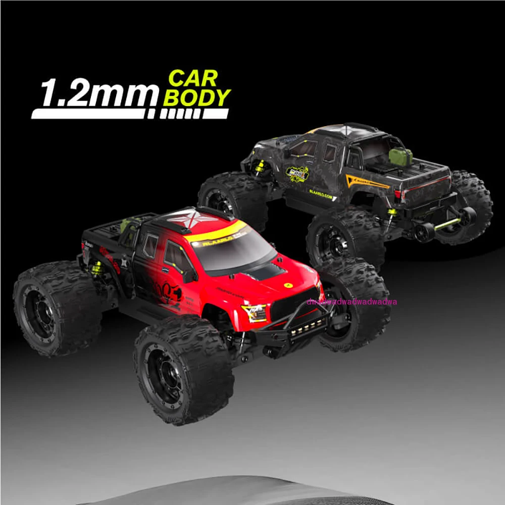 RLAARLO Gladiator ROG1 Brushless 3S 1/14 RC Electric Model Car Monster Turck Adult Children's Toys 4WD RTR