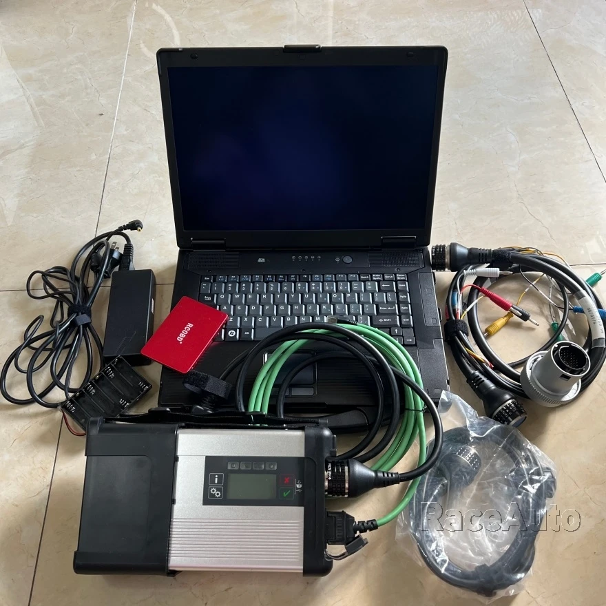 Expert Mode OBD2 Диагностические инструменты WiFi Mb Star C5 SD Connect DoIP Ноутбук CF52 Toughbook V12.2024 Программное обеспечение 480g SSD Готовый к использованию
