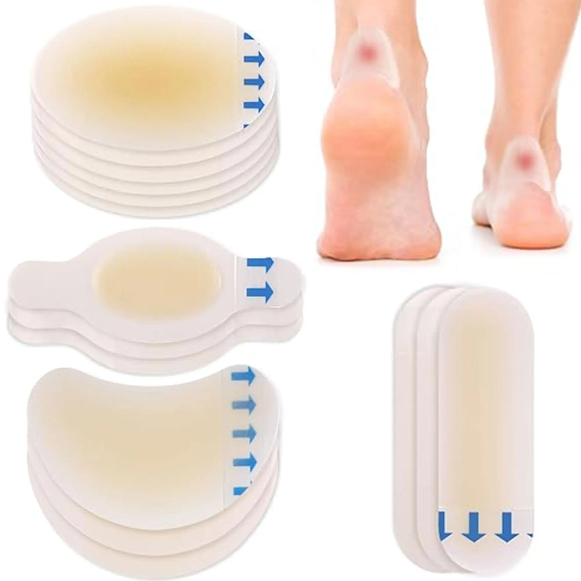 

Heel Grips for Shoes -wear Heel Cushions Invisible Soft and Loosely Fitting Shoes Breathable Design for omfort and Friction