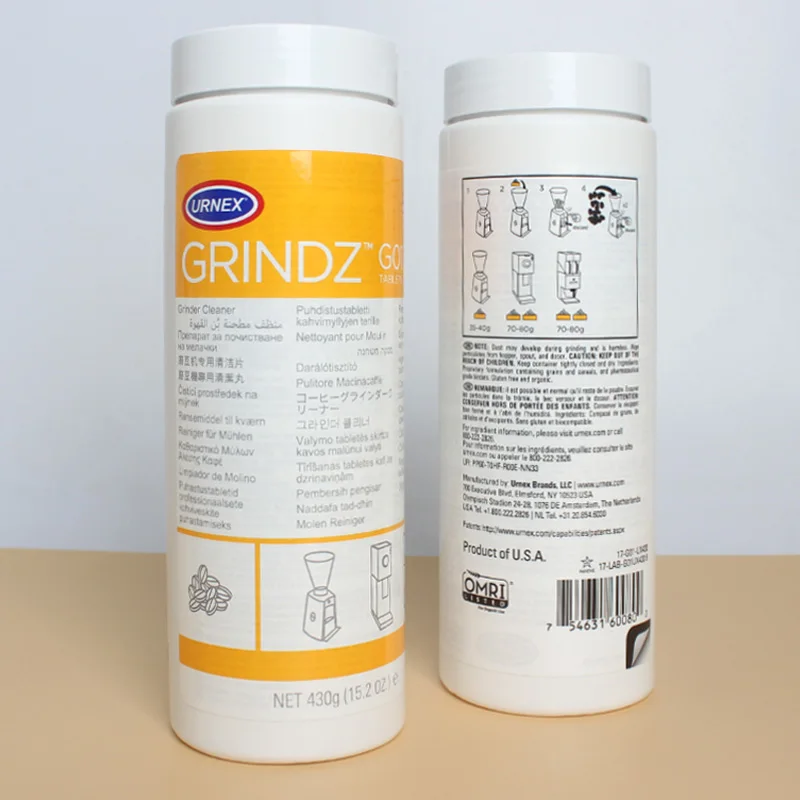 Original US URNEX Grindz Coffee Grinder Cleaning Tablets Particle Cleaning Powder Grinding Disc Knife Disc Dirt