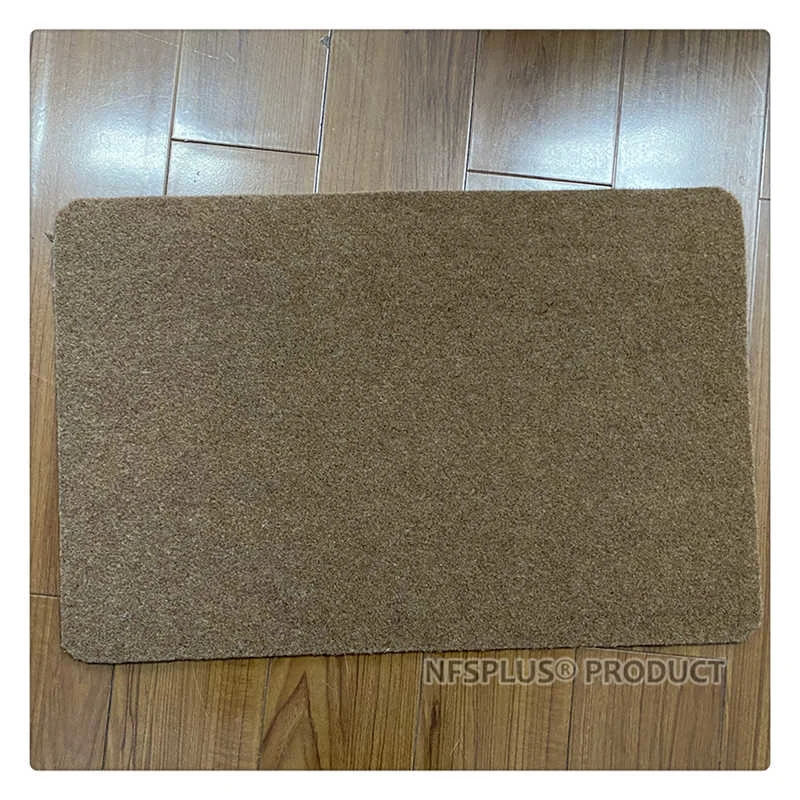 Home Decorative Front Door Mat Entrance Hallway Doormat 40x60cm Black Coffee Anti-Slip Floor Mat Carpet Rug Shoes Clean Mats