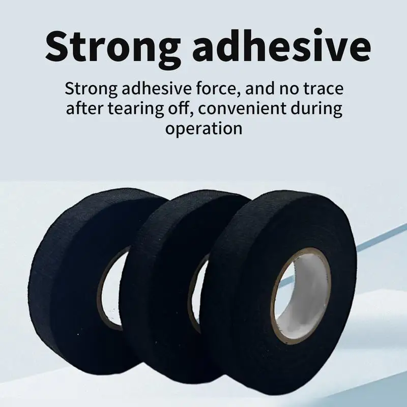 

Electrical Tape Heat Resistant Harness Tape Insulation Automotive Fabric Cloth Tape Waterproof Noise Resistance Adhesives Tape