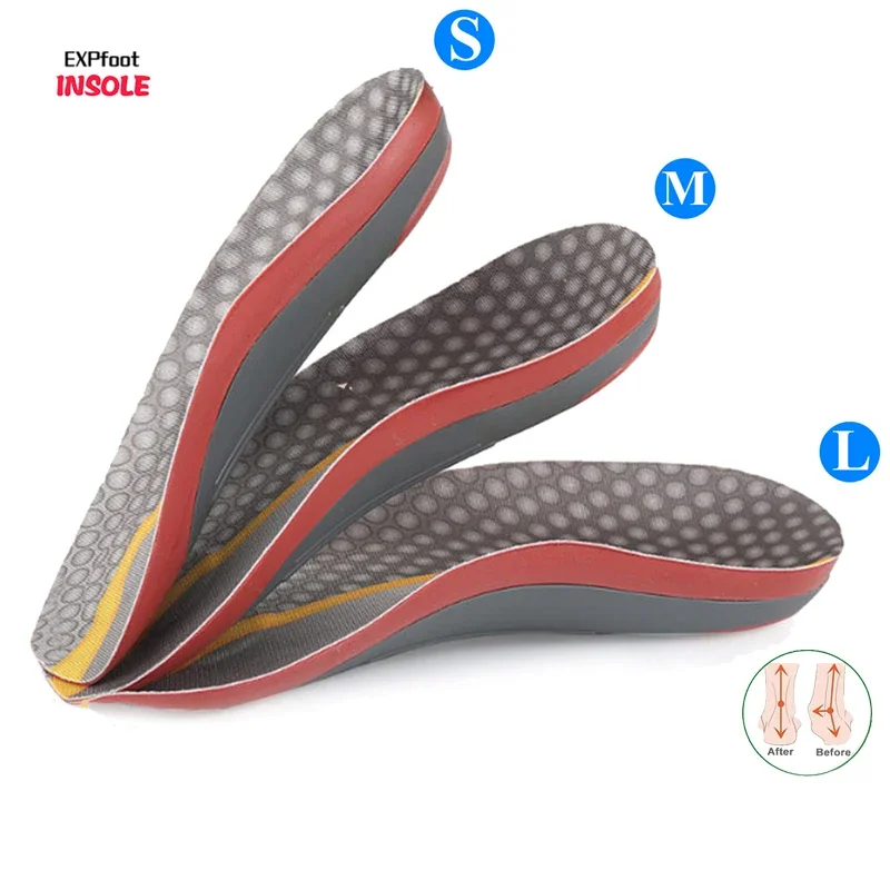 정형외과용 깔창 러닝 아치 서포트 족저근막염 하프 인솔 남녀 공용 운동화용 삽입형 & 깔창 액세서리