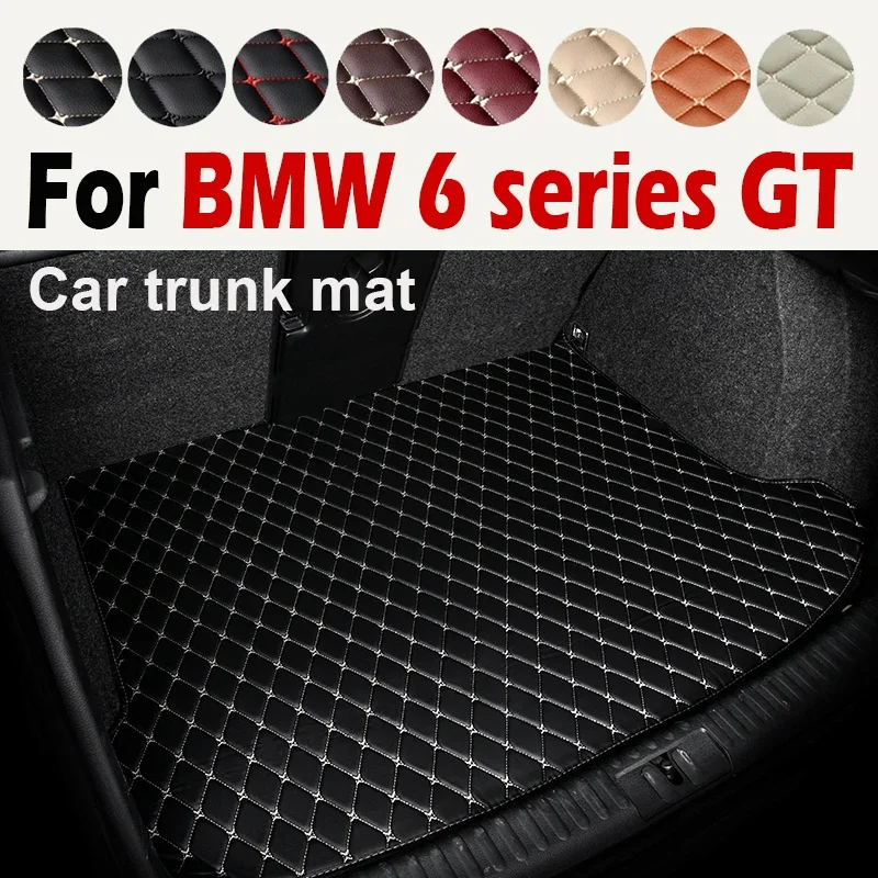 1 piece Car trunk mat for BMW 6 series GT G32 2018 2019 2020 2021 cargo liner carpet interior accessories cover