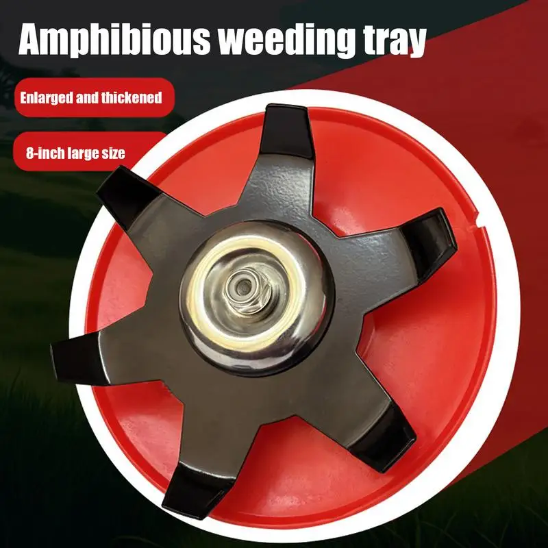 

Weeder Trimmer Head Multifunctional Grass Cutting Head Wear-Resistant Accessories for Paddy Fields Dry Land Grassland Vegetable