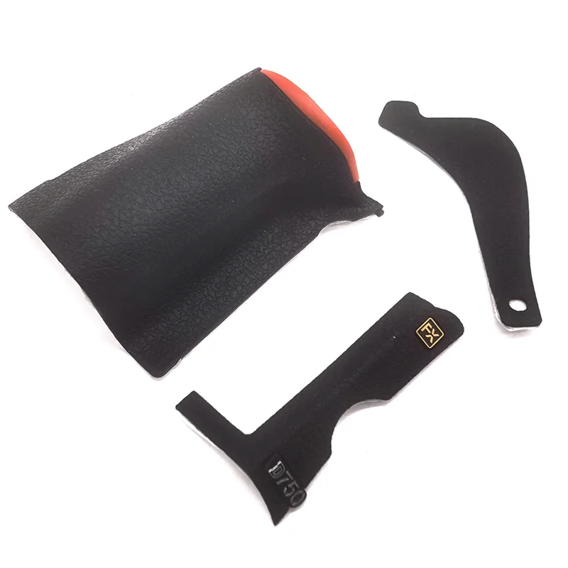 AM-Replacement Rubber Grip Set For Nikon D750 Camera - Camera Repair Part