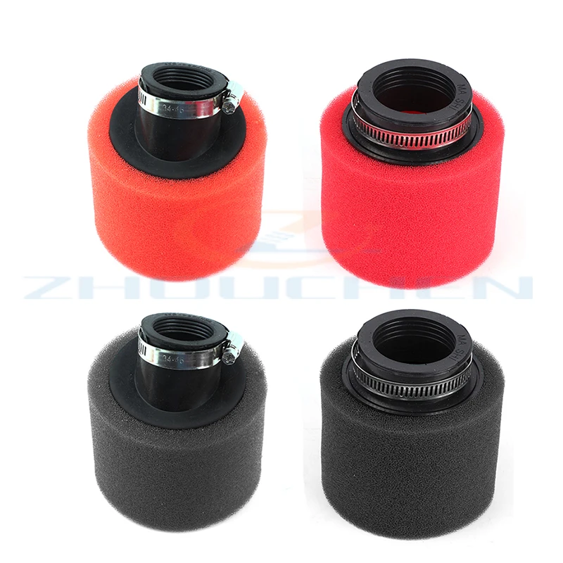 35MM Air Filter Pod System Sponge Cleaner Clamp-on 110cc 125cc 150cc 250cc Pit Bike Pitbike Moped Dirt Pit Bike Scooter