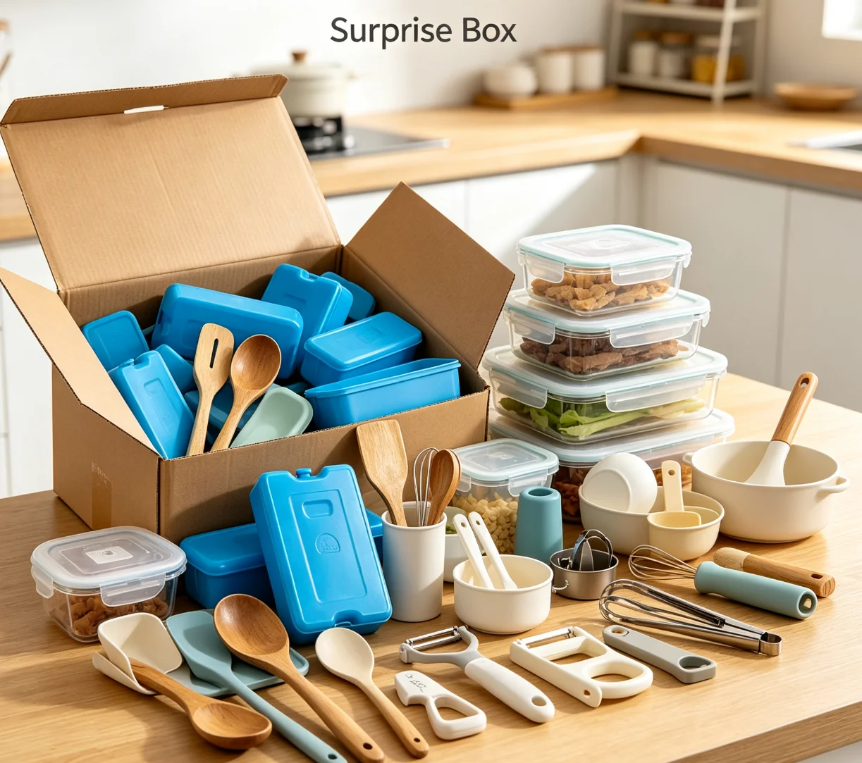Kotak Misteri Acak Berisi Pera - Food Storage Boxes ulasan dan harga