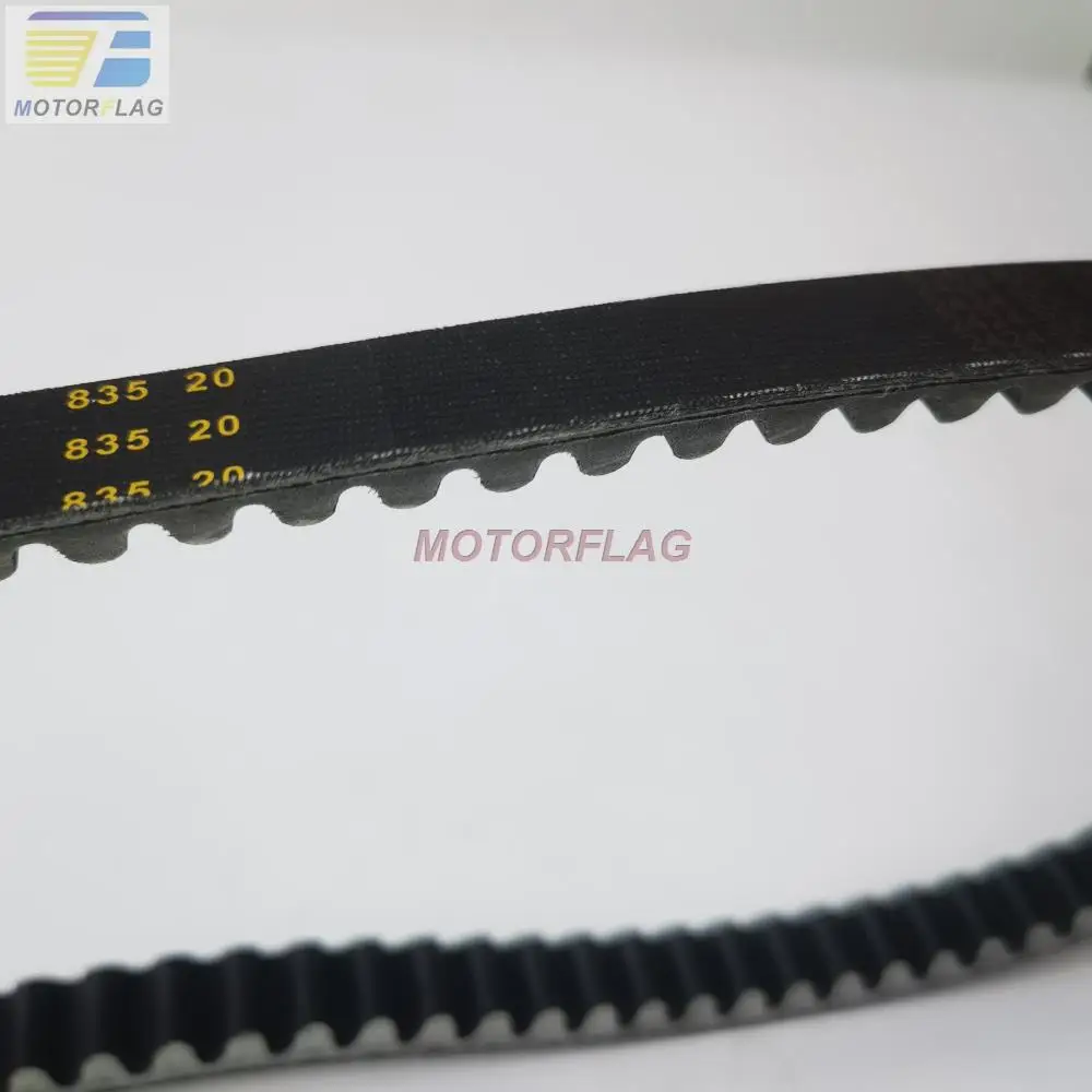 CVT Drive Belt 835 20 (Reinforced, above 50,000 km Service Life) for Scooter GY6-125 GY6-150 152QMI 157QMJ Long-case Engine