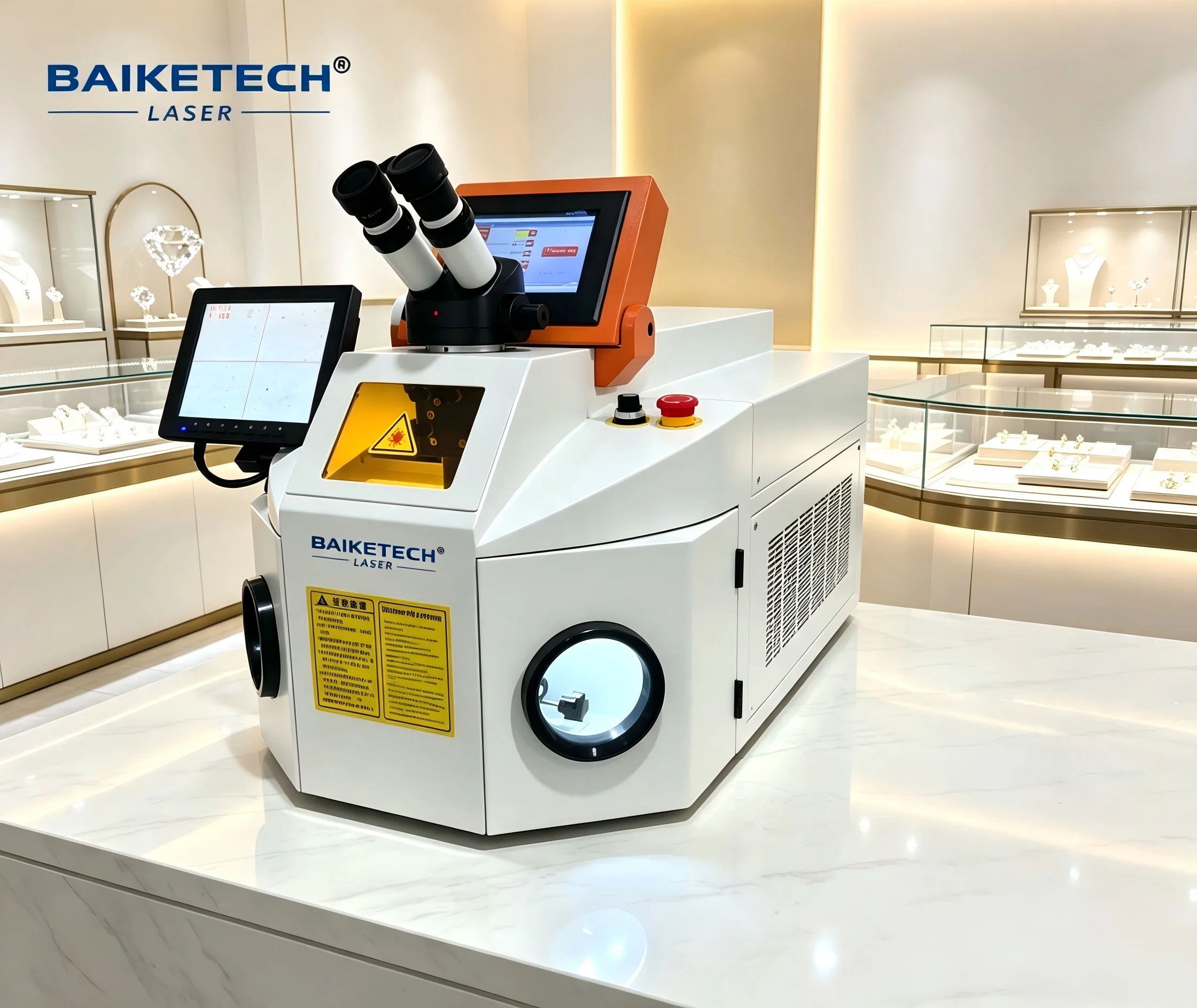 TH-JW100B Jewelry Laser Spot Welding Machine – Professional Point Welder for Delicate Ring & Chain Repairs