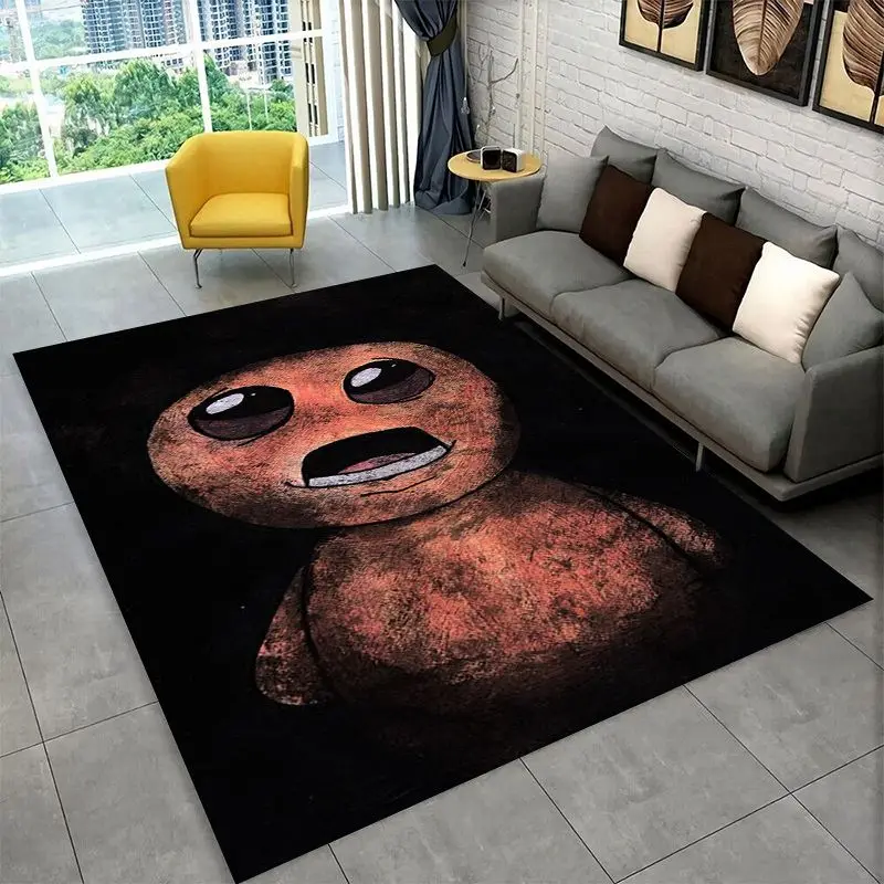 RPG Game The Binding Of Isaac Living Room Non-Slip Area Rug Soft Carpet for Bedroom Kids Playroom Sofa,Home Decor Doormat Gift