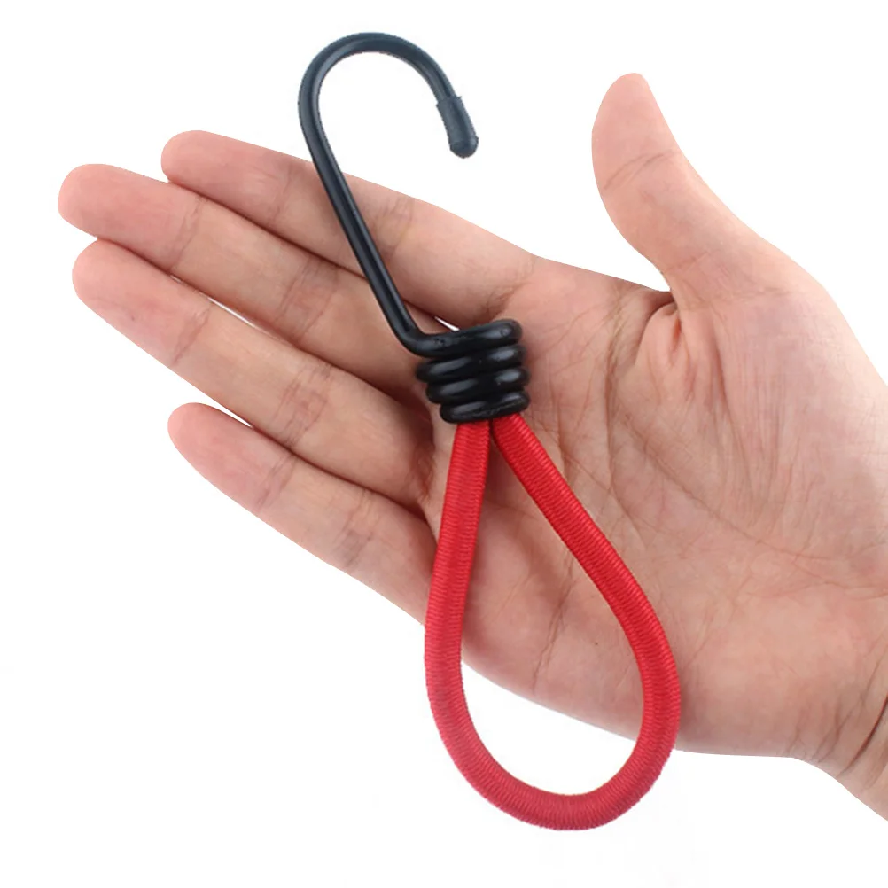 

3Pcs Camping Tent Hooks Lightweight Elastic Rope Buckle for Outdoor Fixed Binding Strap Camping Accessories Elastic Rope Buckle