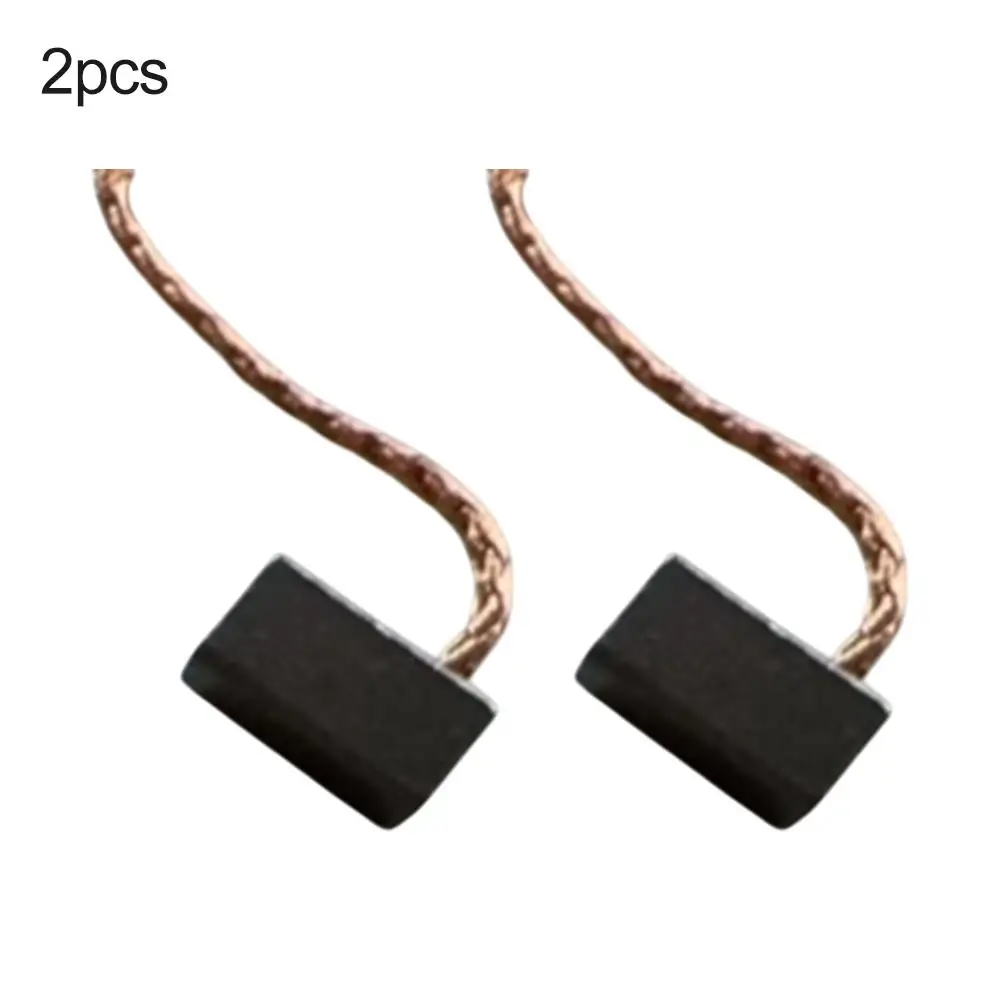 

2pcs 6*6*10mm Carbon Brush Power Tool Accessories Carbon Brushes Suitable For Angle Grinders Hair Dryers And Grinding Machine