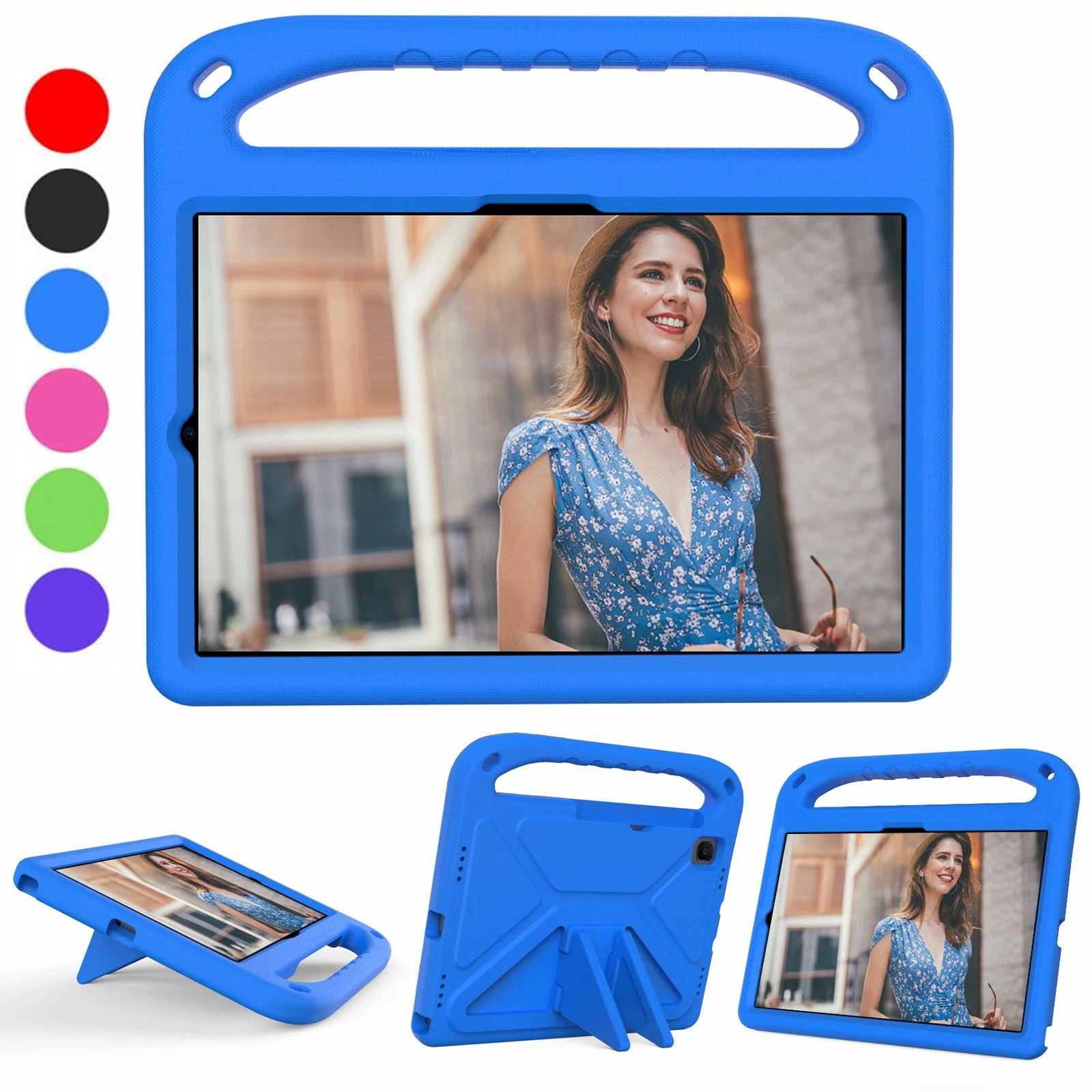 

Детский чехол для Samsung Galaxy Tab A7 10,4 T500 S6 T860 S5E T720 S7 S8 Plus S7+ S8+ S9+ X810 S9FE+ X616 S10+ X820 EVA Foam Cover