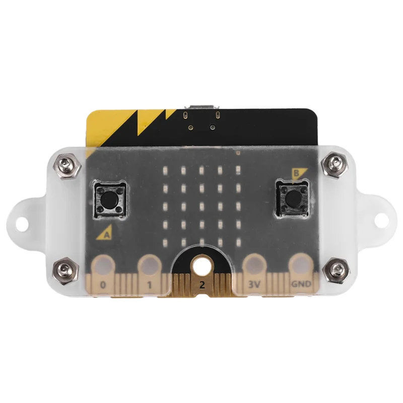 

ABZW Microbit Single Board V2 Kit BBC Micro:Bit Board Встроенный динамик и микрофон Поддержка машинного обучения