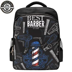 Barber Lights Salon Hairdresser Makeup Backpack Professional Large Capacity Multifunctional Portable Hairdressing Travel Bags