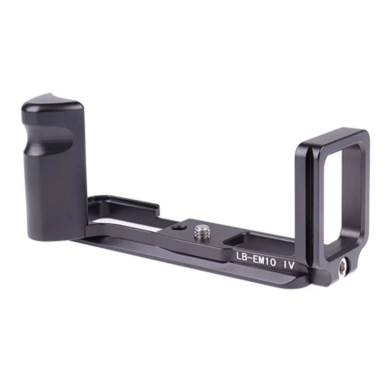 Vertical Shoot Quick Release Plate Bracket Hand Grip for Olympus OM-D E-M10 Mark IV