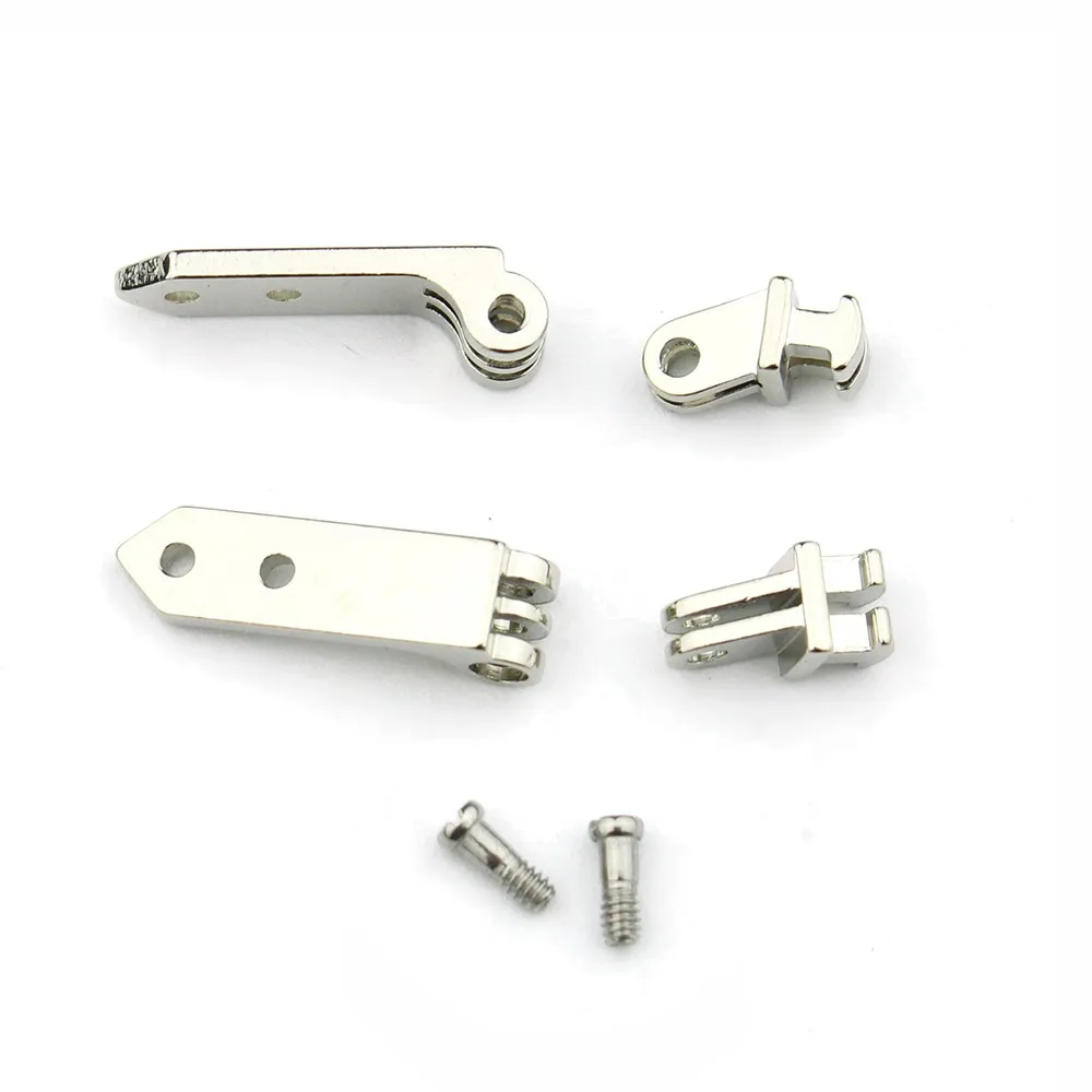 1set Eyeglasses Spring Hinges Repairing Parts for Plastic Acetate Sunglasses Glasses Eyewerar Frames Long Type 9130