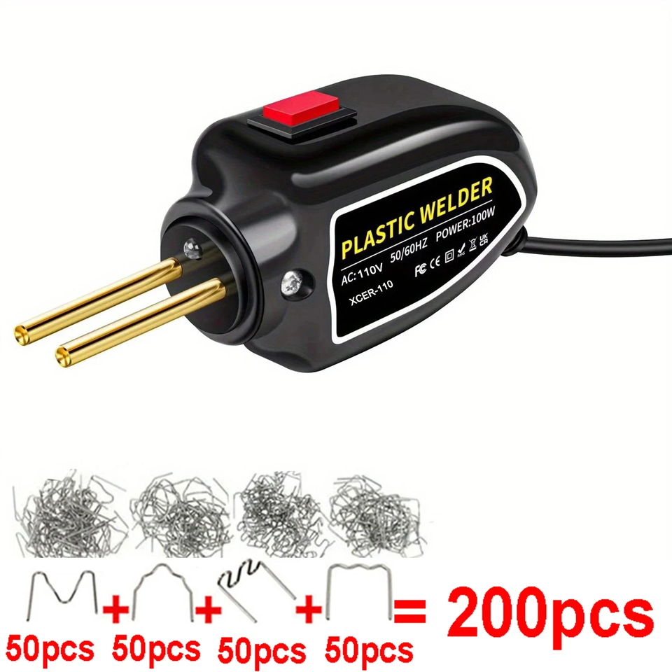  Hot Stapler Plastic Welder Gun Welding Machine Soldering Iron for Plastic Staple PVC Repairing Machine Car Bumper Repair Tools 